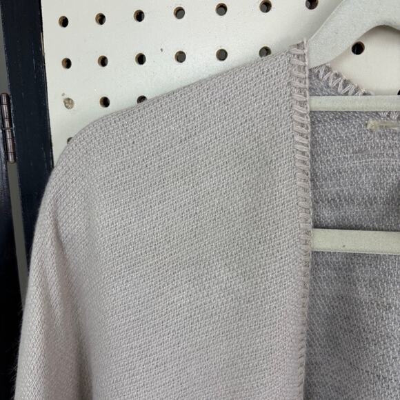 NWT A New Day Poncho Shall Neutral Timeless Chic - One Size - Picture 5 of 6